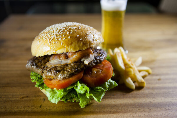 Hamburguesa Doble con Queso